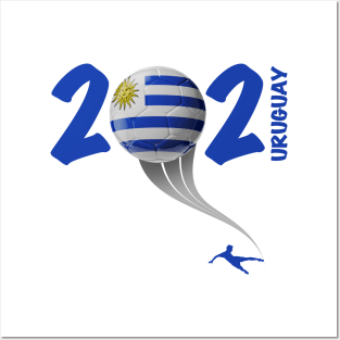 Uruguay Copa America Soccer 2021 Posters and Art